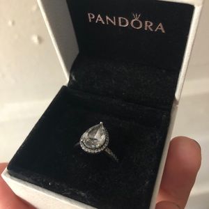 Teardrop PANDORA Ring